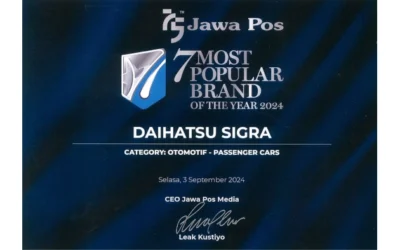 Daihatsu Sigra dan Gran Max Sabet Penghargaan Jadi Mobil Terfavorit